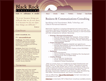 Tablet Screenshot of blackrockconsult.com